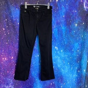 DG2 by Diane Gilman Black Boot Cut Jeans